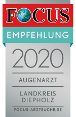 Augenzentrum Klatt zählt 2020 zu den besten Augenärzten im Landkreis Diepholz.